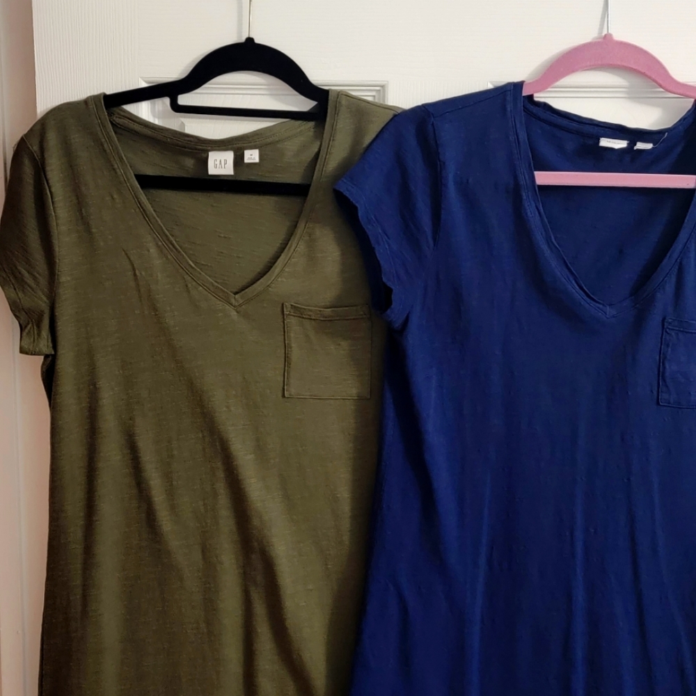 Women's Mini T-shirt Dress - Set of 2
